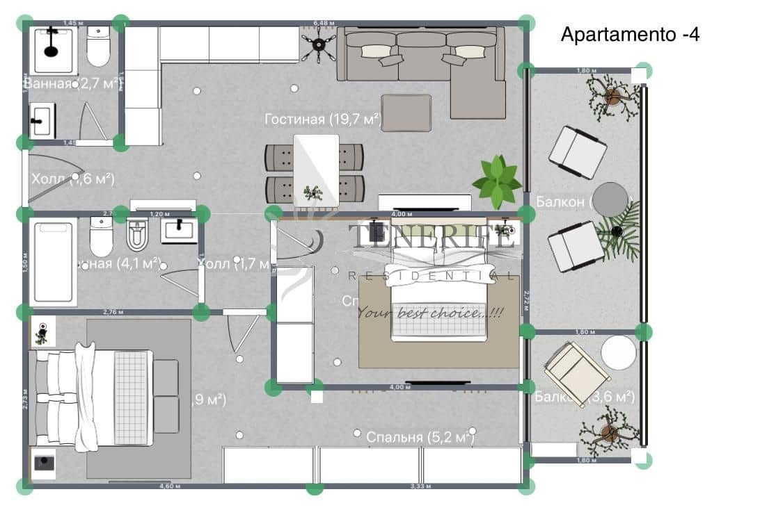 2 bedroom Flat for sale in Playa San Juan with garage - € 335,000 (Ref: 9807219)