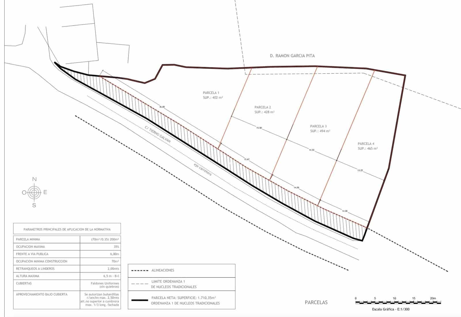 Solar/Parcela en Oleiros en venta - 90.000 € (Ref: 9502748)