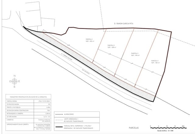 Solar/Parcela en Oleiros en venta - 90.000 € (Ref: 9502748)
