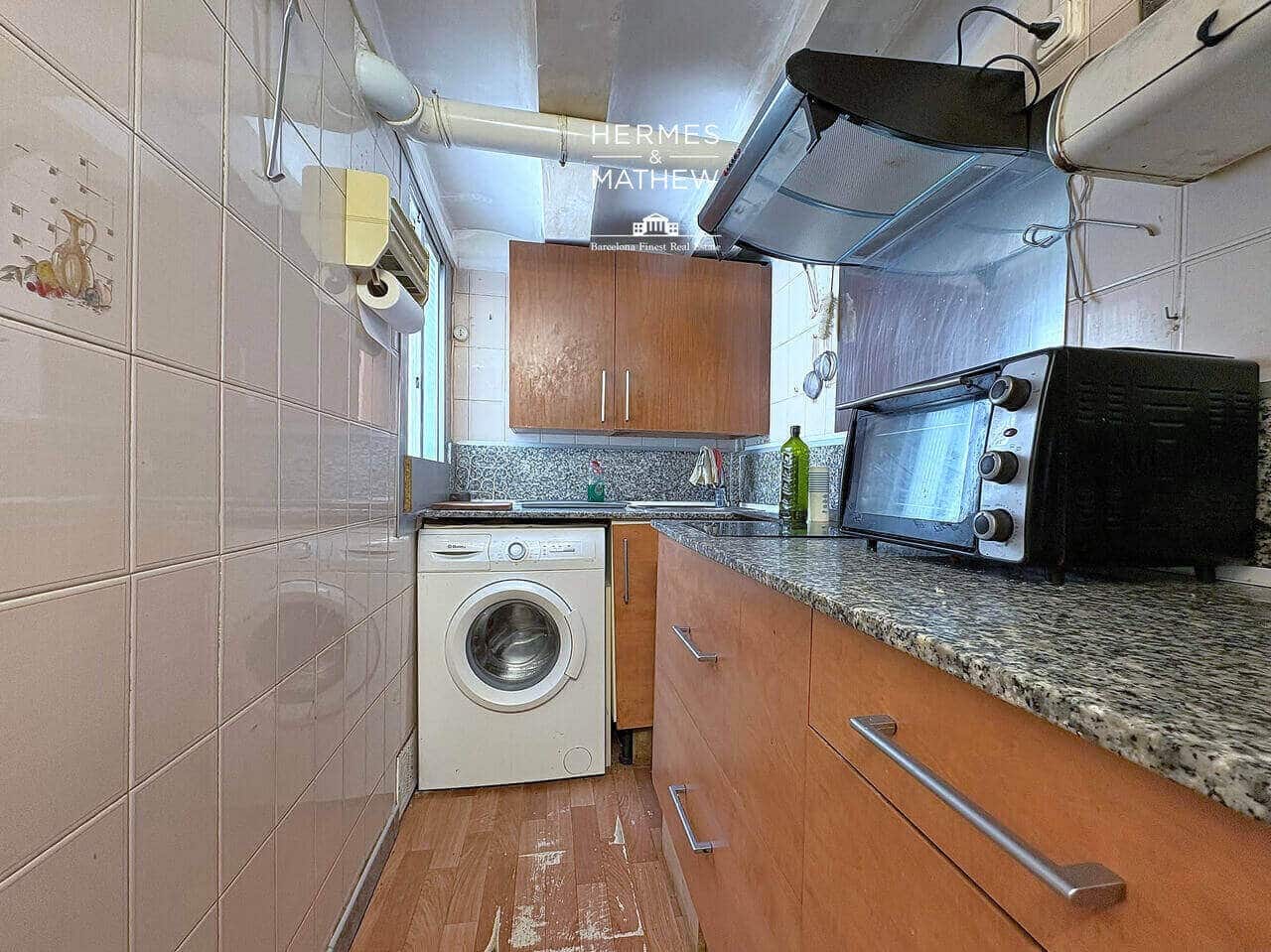 2 makuuhuone Asunto myytävänä paikassa Barcelona kaupunki - 275 000 € (Ref: 9456539)
