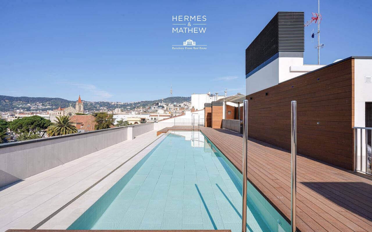 4 soveværelse Lejlighed til salg i Barcelona by med swimmingpool garage - € 1.726.000 (Ref: 9483209)