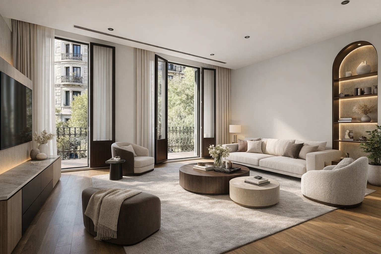 2 sypialnia Mieszkanie na sprzedaż w Miasto Barcelona - 640 000 € (Ref: 9488639)