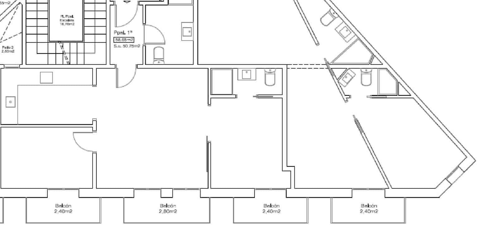 3 bedroom Flat for sale in Barcelona city - € 700,000 (Ref: 9488640)