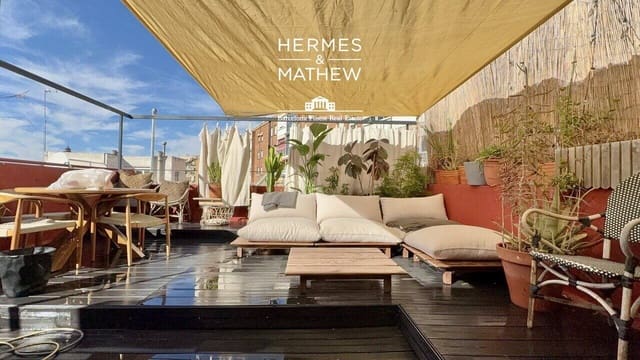 2 makuuhuone Kattohuoneisto myytävänä paikassa El Poble Sec, Barcelona kaupunki - 550 000 € (Ref: 9575462)