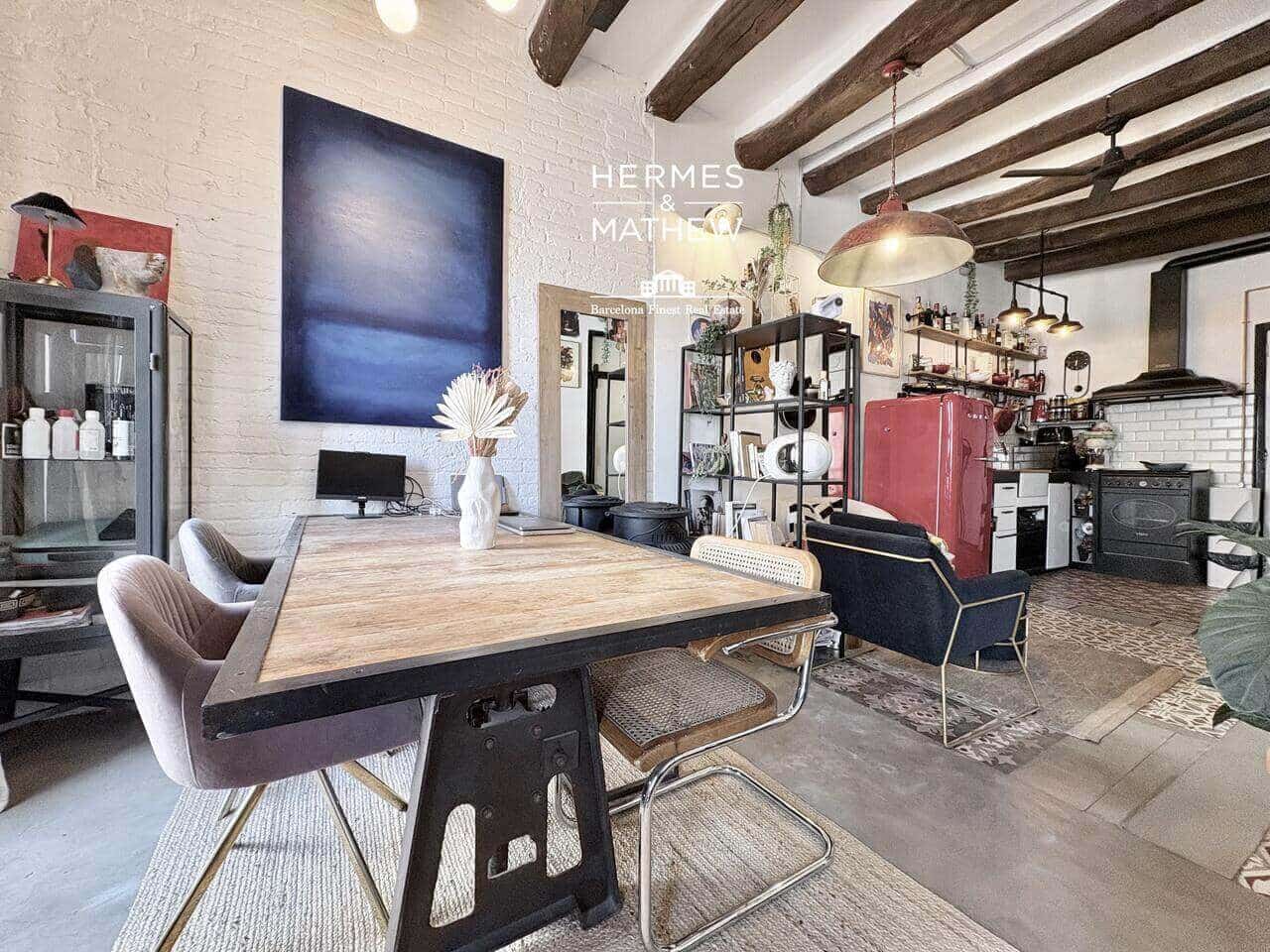 2 makuuhuone Kattohuoneisto myytävänä paikassa Barcelona kaupunki - 550 000 € (Ref: 9575462)