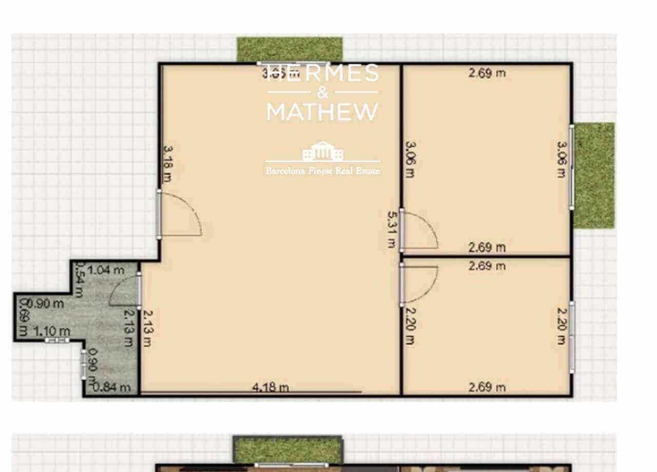 2 makuuhuone Asunto myytävänä paikassa Barcelona kaupunki - 235 000 € (Ref: 9763292)