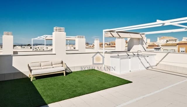 2 Zimmer Apartment zu verkaufen in La Veleta, Torrevieja mit Pool Garage - 370.000 € (Ref: 9583454)