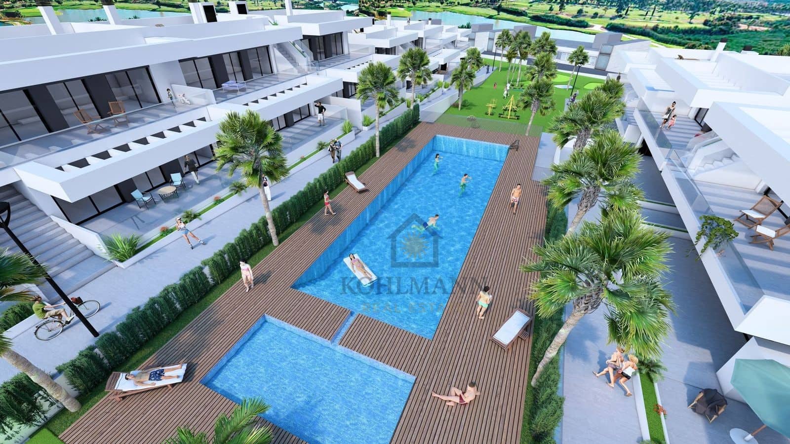 2 Zimmer Apartment zu verkaufen in Algorfa mit Pool - 266.000 € (Ref: 9584566)
