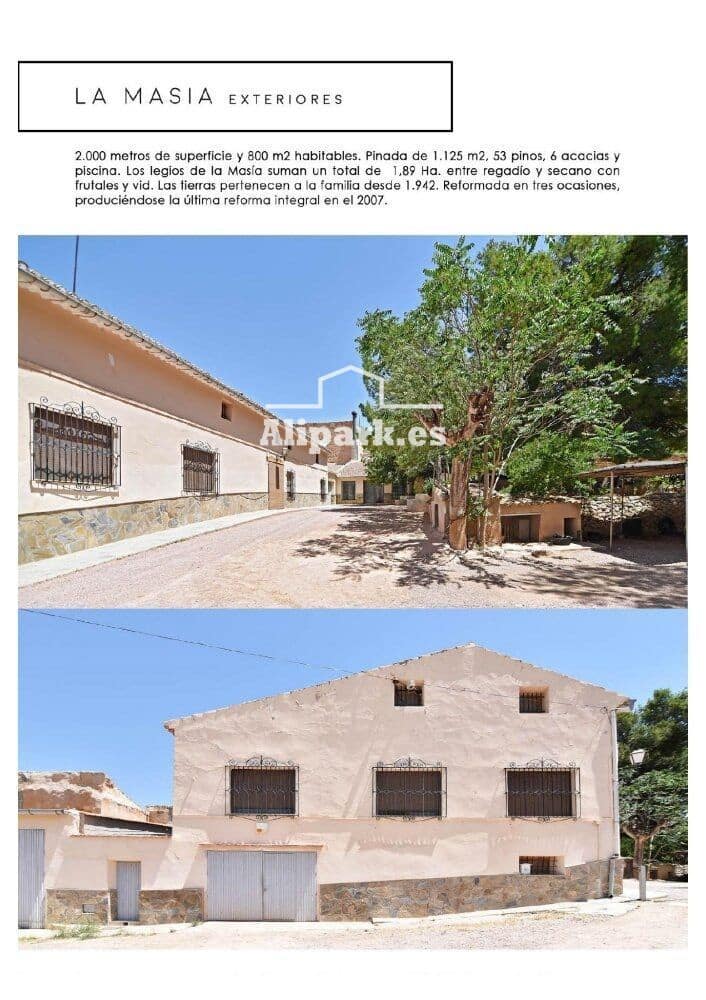 Finca/Country House for sale in Monovar / Monover - € 1,800,000 (Ref: 9453363)