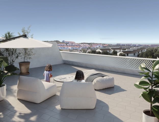 3 soverom Leilighet til salgs i Mijas pueblo, Mijas med svømmebasseng garasje - € 421 000 (Ref: 9479606)
