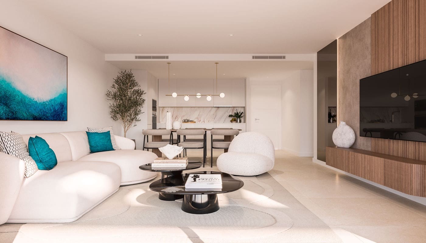 3 sypialnia Apartament na sprzedaż w Estepona z basenem garażem - 444 000 € (Ref: 9479659)