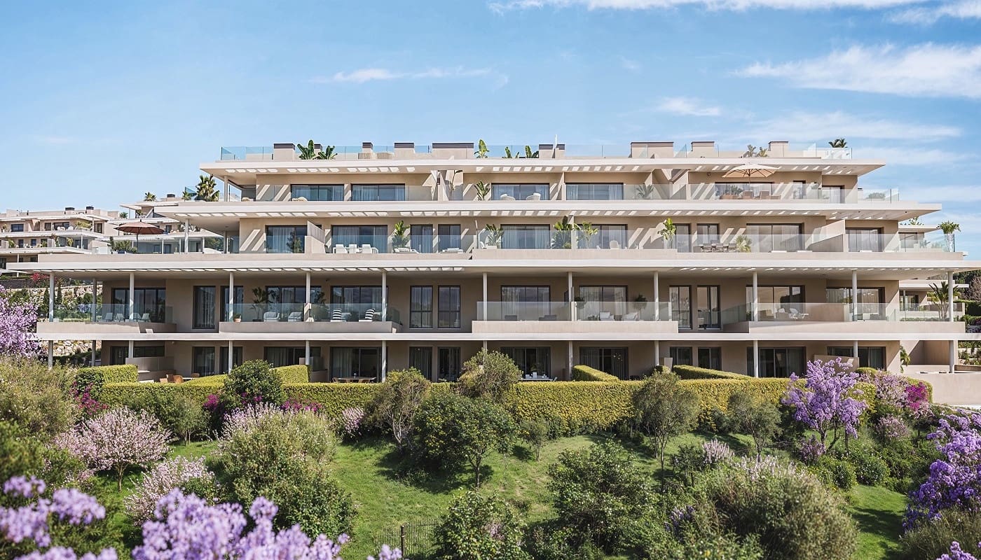 3 sypialnia Apartament na sprzedaż w Estepona z basenem garażem - 444 000 € (Ref: 9479659)