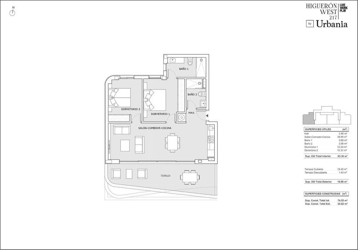 2 bedroom Apartment for sale in Benalmadena Costa with pool garage - € 485,000 (Ref: 9479749)