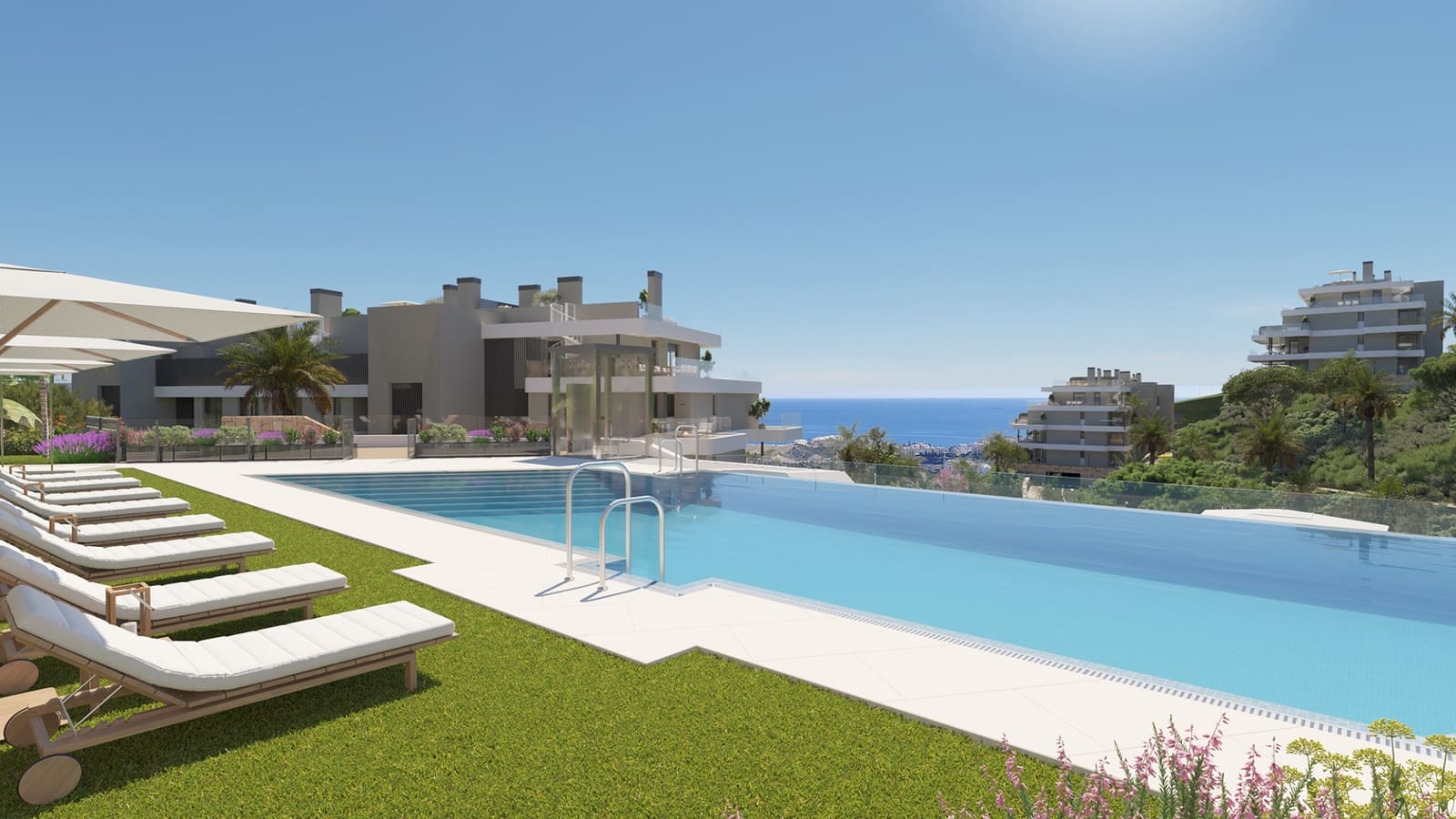 2 bedroom Apartment for sale in Mijas Costa with pool garage - € 520,000 (Ref: 9479822)