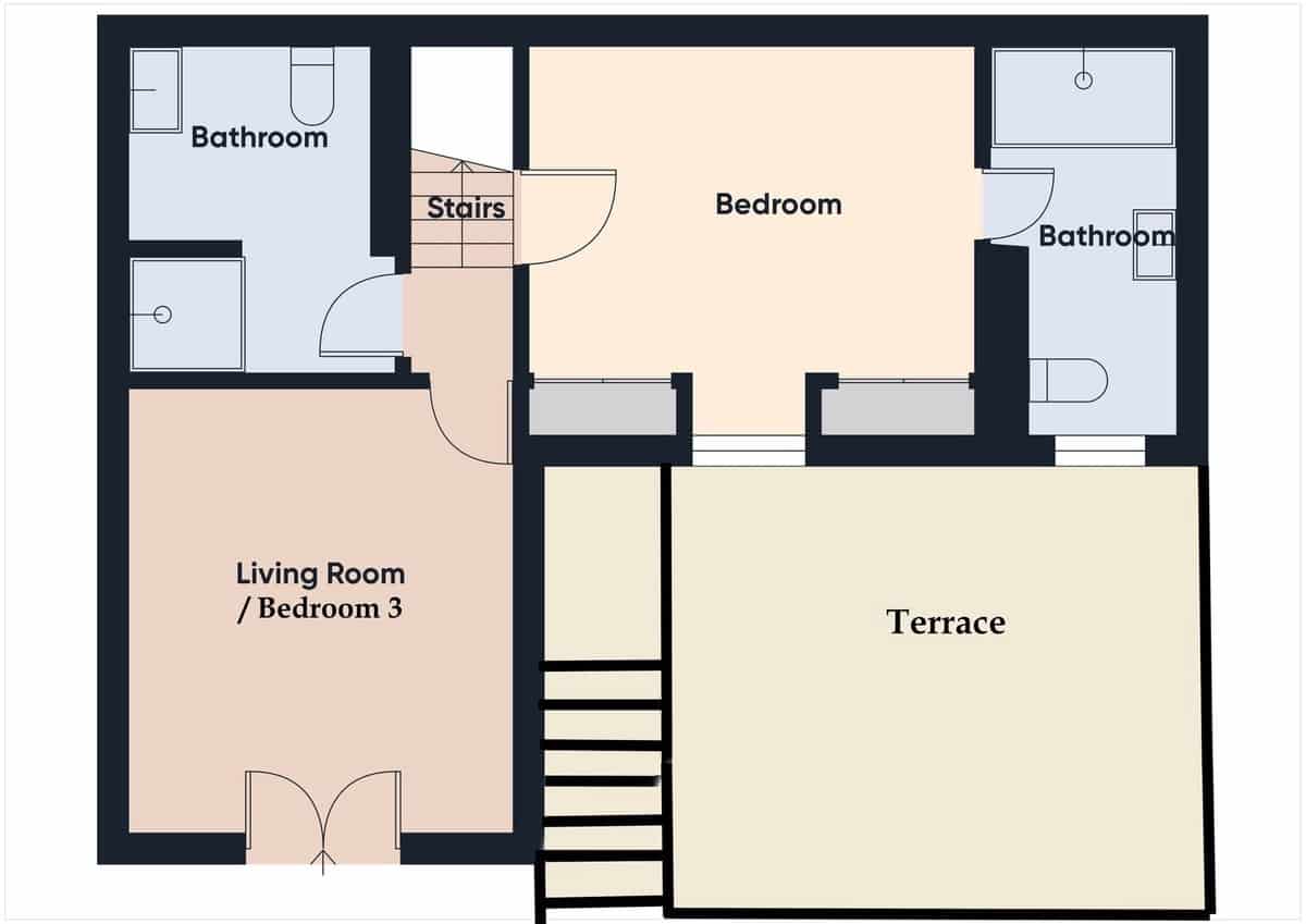 Chalet de 3 habitaciones en La Heredia en venta con piscina - 595.000 € (Ref: 9479985)