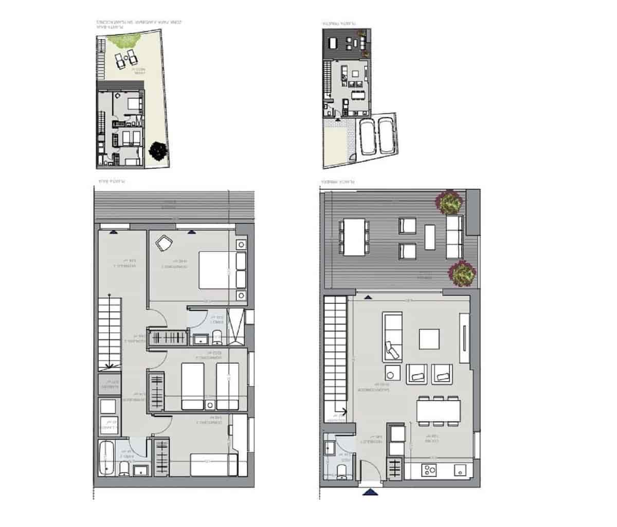 3 camera da letto Villetta Bifamiliare in vendita in Riviera del Sol con piscina - 605.000 € (Rif: 9480019)