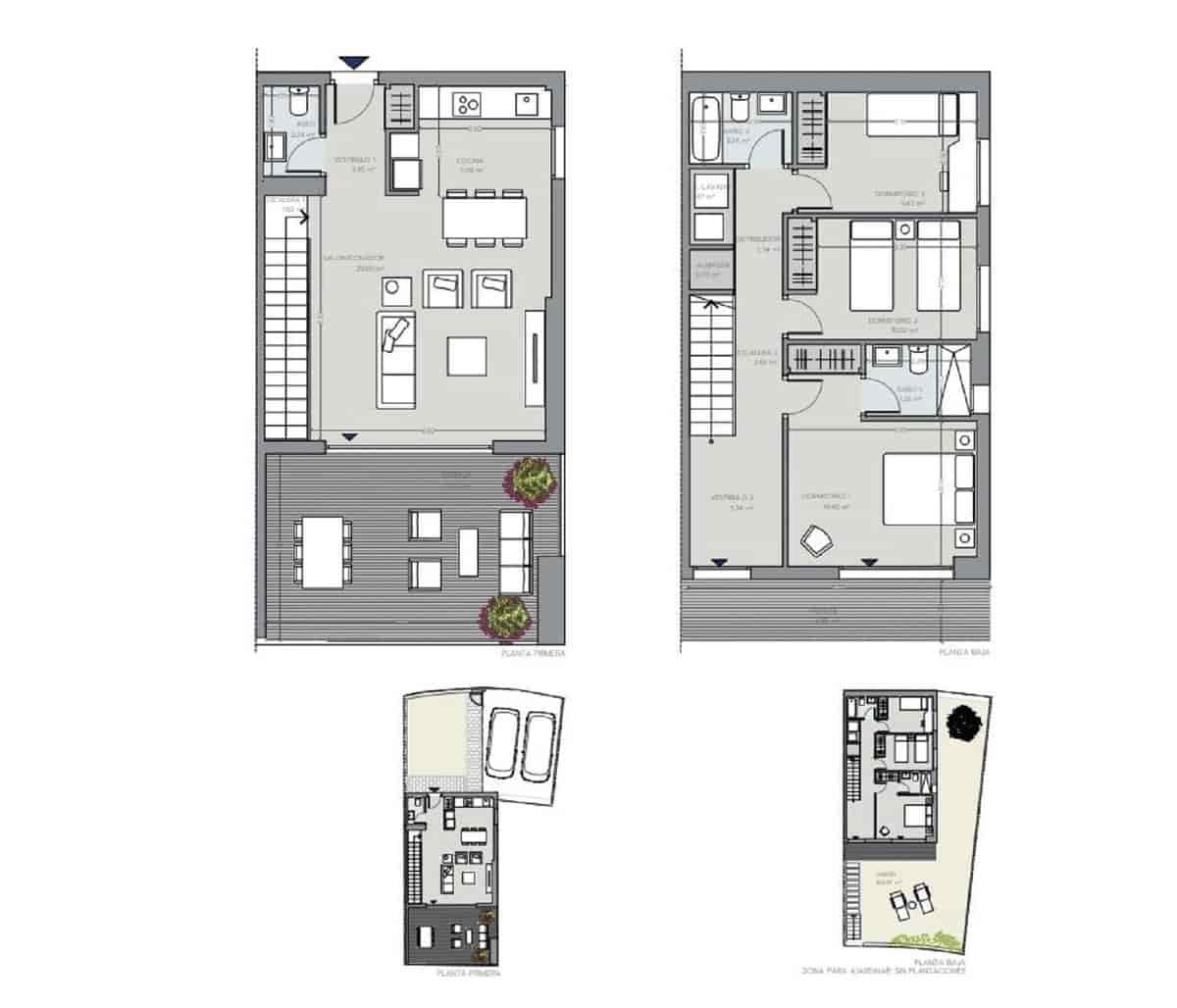 3 Zimmer Doppelhaus zu verkaufen in Riviera del Sol mit Pool - 735.000 € (Ref: 9480224)