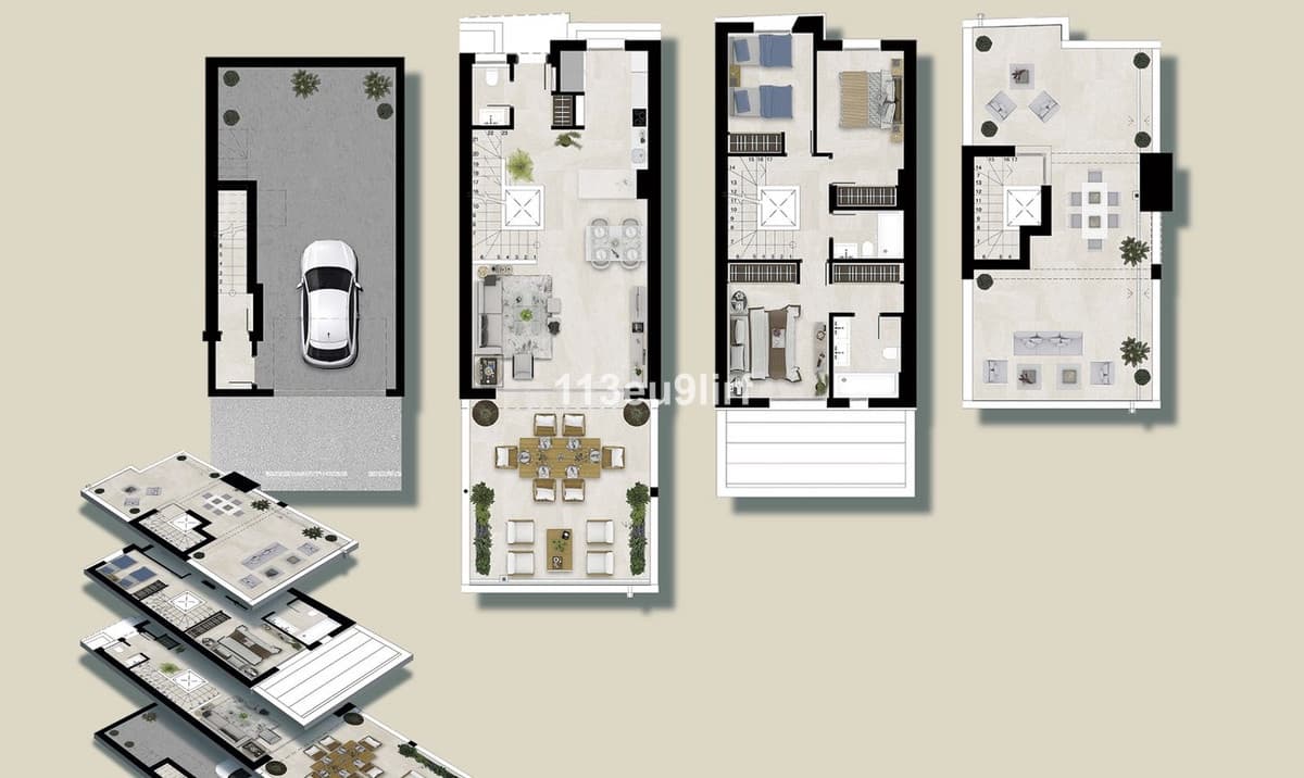 Casa de 3 habitaciones en La Cala Golf en venta con piscina garaje - 735.000 € (Ref: 9480225)