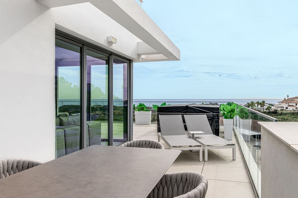 2 bedroom Penthouse for sale in La Cala de Mijas with pool - € 895,000 (Ref: 9480407)