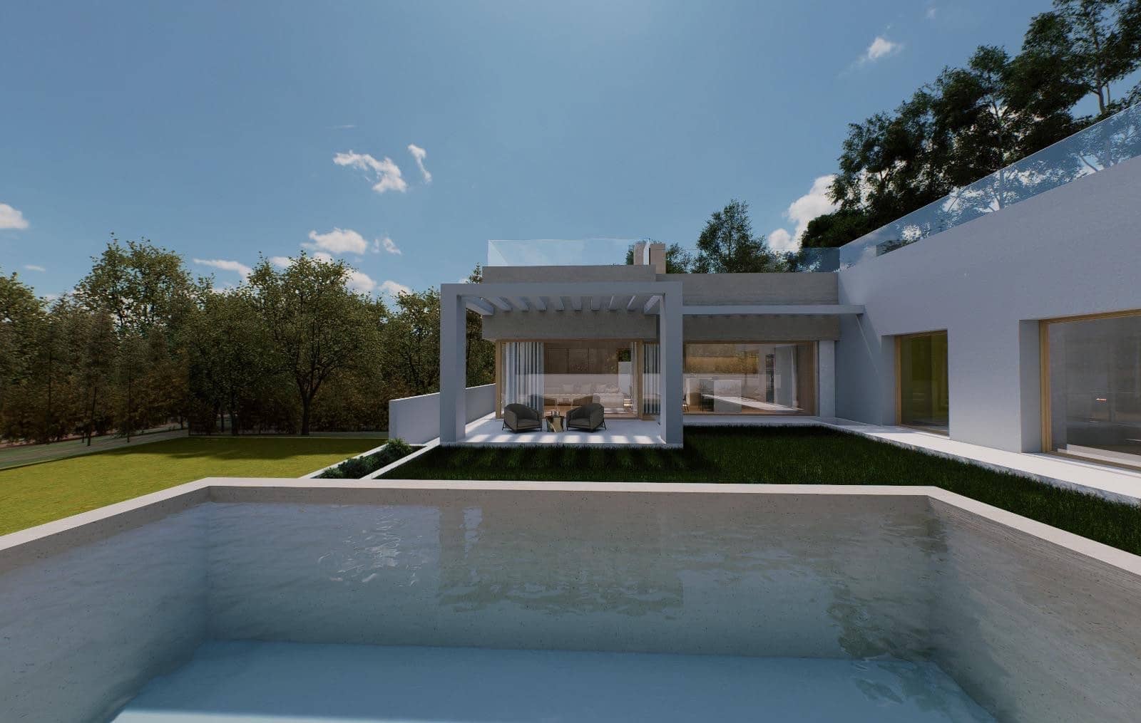 4 soveværelse Villa til salg i Estepona med swimmingpool garage - € 1.150.000 (Ref: 9480547)