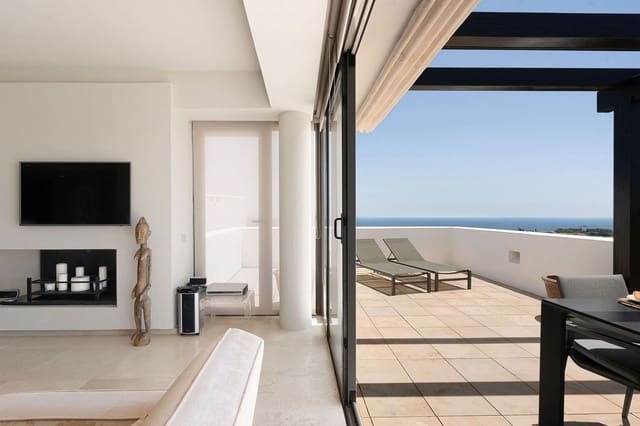 2 soveværelse Penthouse til salg i Los Flamingos, Benahavís med swimmingpool - € 755.000 (Ref: 9539962)