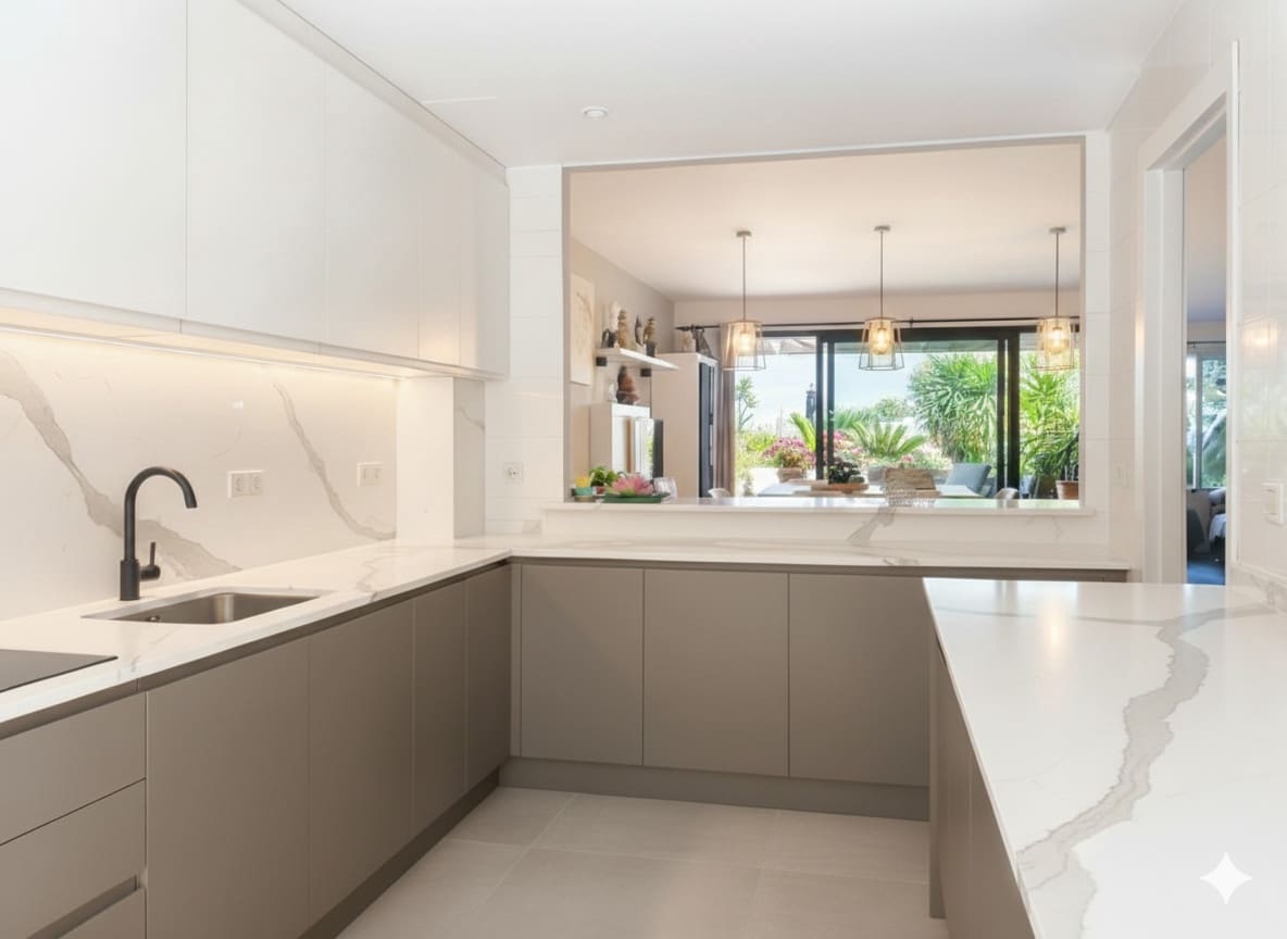 4 sypialnia Dom blizniak na sprzedaż w Guadalmina z basenem - 850 000 € (Ref: 9540032)