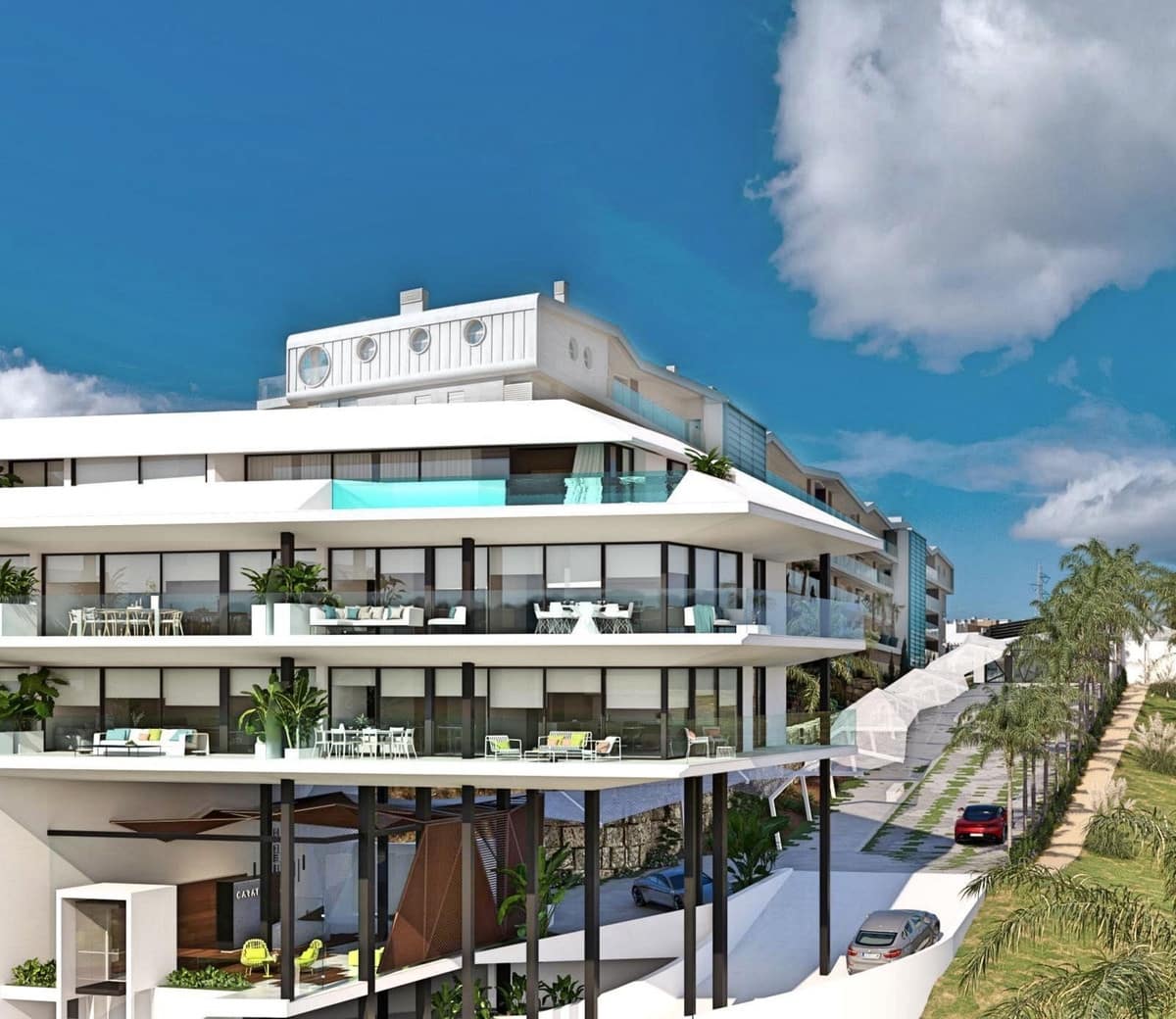 2 quarto Apartamento para venda em Fuengirola com piscina garagem - 1 100 000 € (Ref: 9540168)