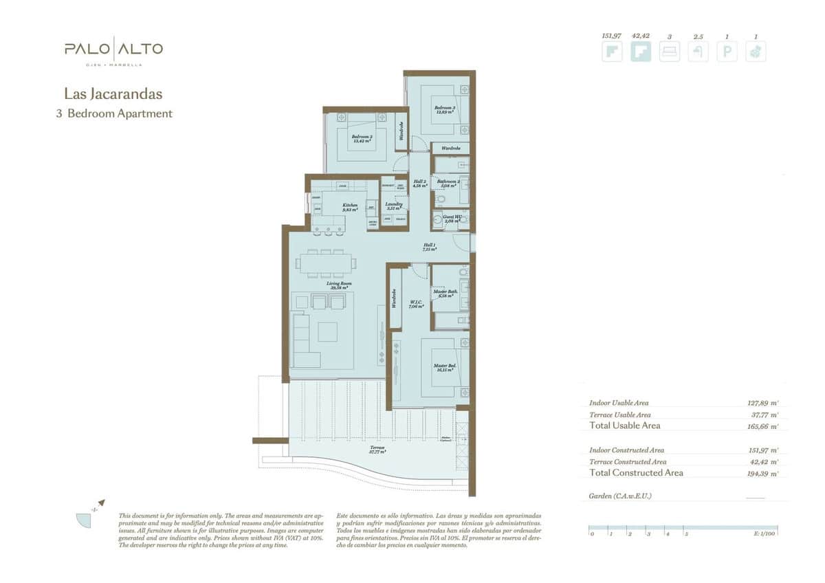 3 quarto Apartamento para venda em Ojen com piscina garagem - 1 250 000 € (Ref: 9540284)