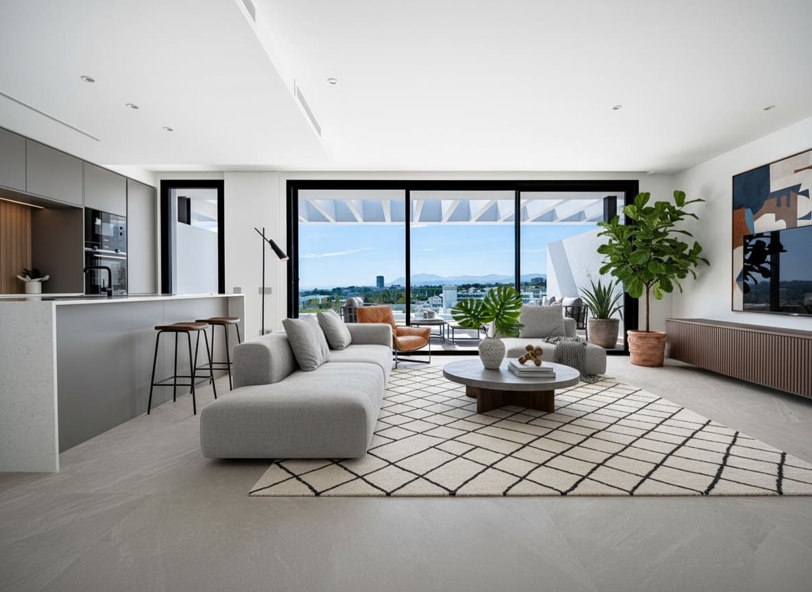 2 quarto Penthouse para venda em Marbella com piscina - 1 495 000 € (Ref: 9601250)