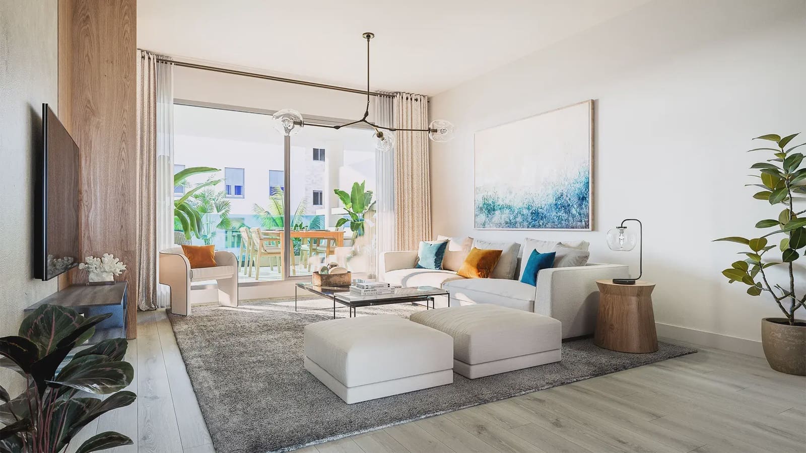 3 Zimmer Apartment zu verkaufen in Mijas Costa mit Pool - 456.300 € (Ref: 9637456)