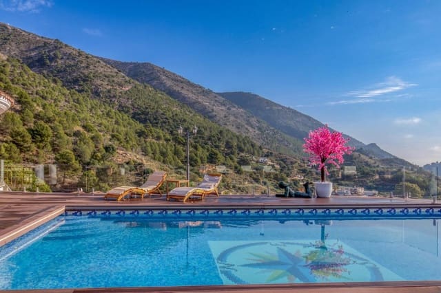 7 sypialnia Willa na sprzedaż w Mijas pueblo, Mijas z basenem garażem - 1 900 000 € (Ref: 9664001)