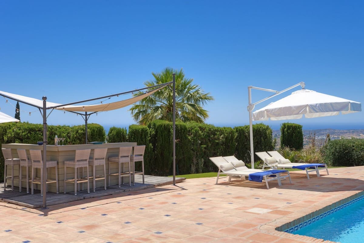 6 soverom Villa til salgs i Mijas med svømmebasseng garasje - € 1 850 000 (Ref: 9664005)