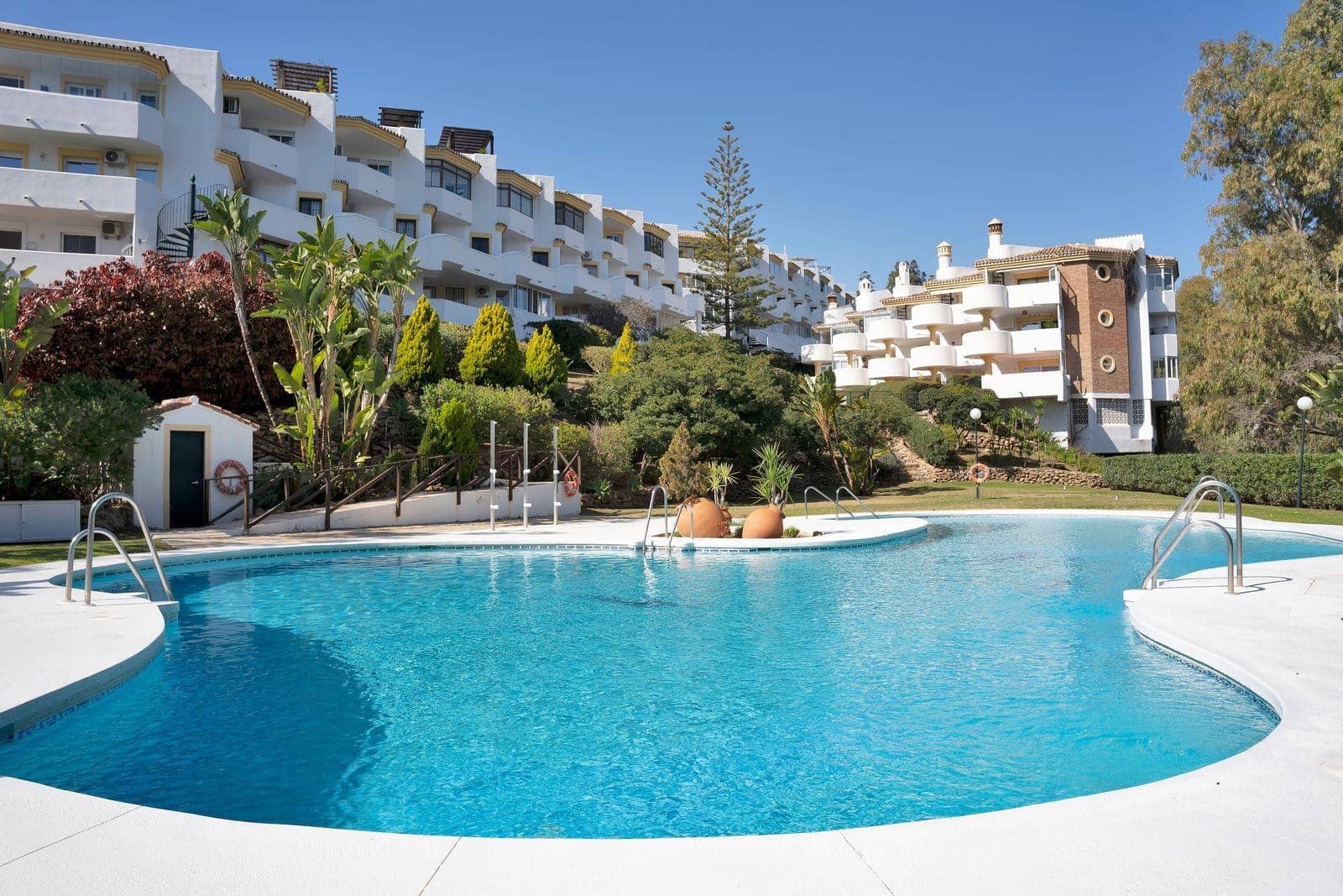 2 soverom Penthouse til salgs i Mijas Costa med svømmebasseng - € 415 000 (Ref: 9664028)