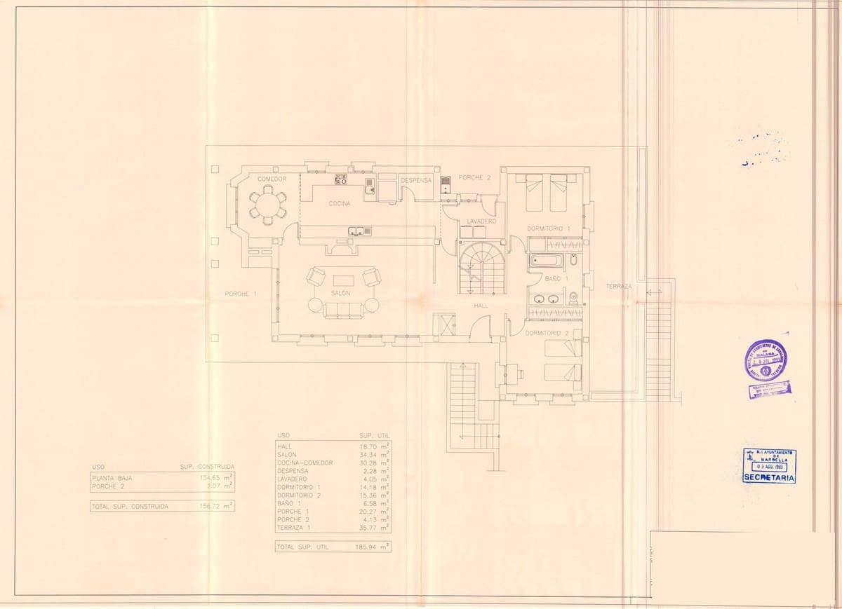4 sovrum Villa till salu i Elviria med pool garage - 1 198 000 € (Ref: 9677332)