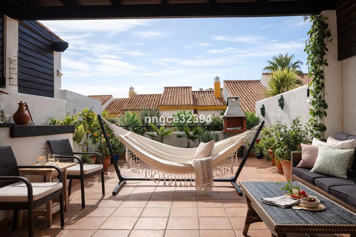 4 soveværelse Semi-Rækkehus til salg i Manilva med swimmingpool garage - € 549.900 (Ref: 9701542)