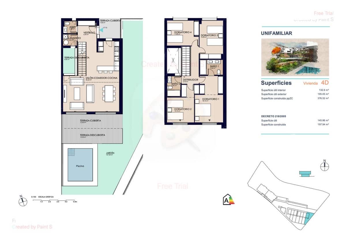 4 camera da letto Casa in vendita in Estepona con piscina - 1.335.000 € (Rif: 9705046)