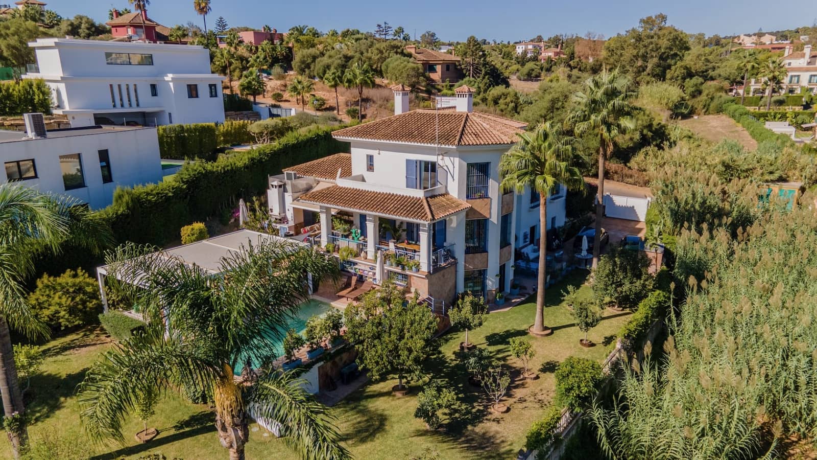 6 chambre Villa/Maison à vendre à Sotogrande avec piscine - 1 950 000 € (Ref: 9823285)