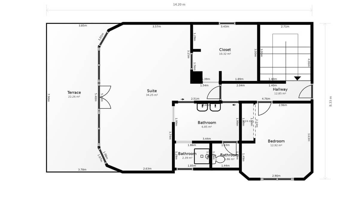 Chalet de 3 habitaciones en El Faro en venta con piscina garaje - 995.000 € (Ref: 9823386)