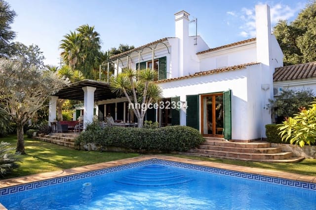 5 soveværelse Villa til salg i Sotogrande Costa, San Roque med swimmingpool garage - € 1.590.000 (Ref: 9823404)