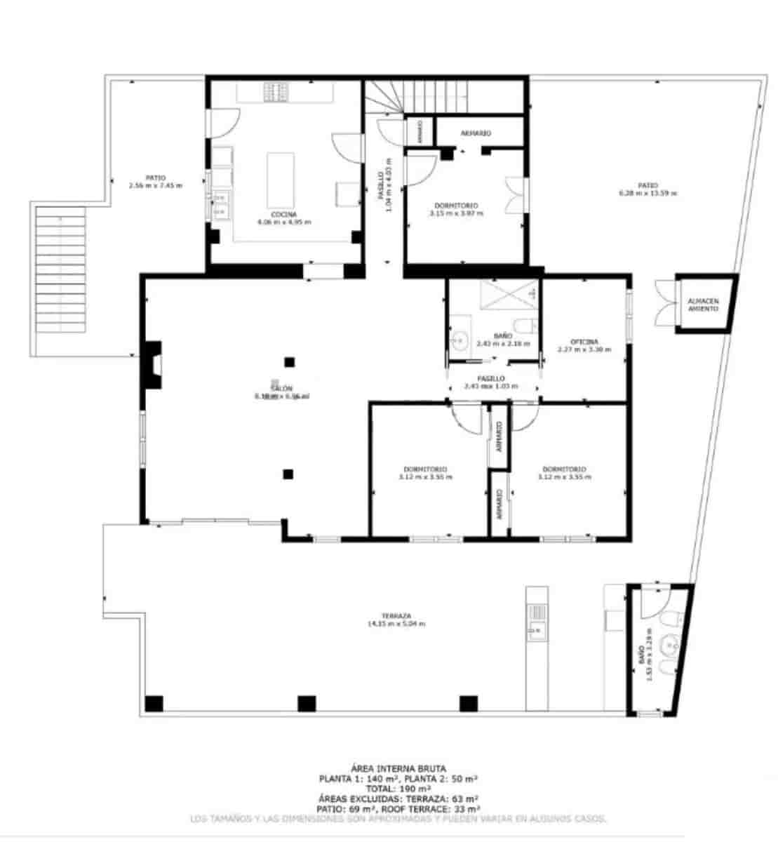 5 Zimmer Villa zu verkaufen in Buenas Noches mit Pool Garage - 1.500.000 € (Ref: 9823411)