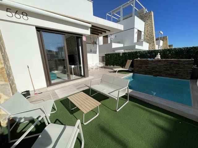 2 chambre Villa/Maison Semi-Mitoyenne à vendre à Villamartin, Orihuela avec piscine garage - 284 000 € (Ref: 10024828)