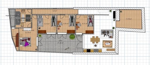 Byhus til salg i Totana - € 38.000 (Ref: 9584553)