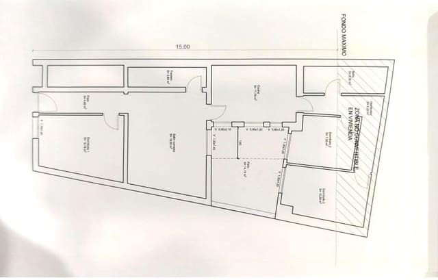 3 quarto Bungalow para venda em Totana - 93 630 € (Ref: 9648397)