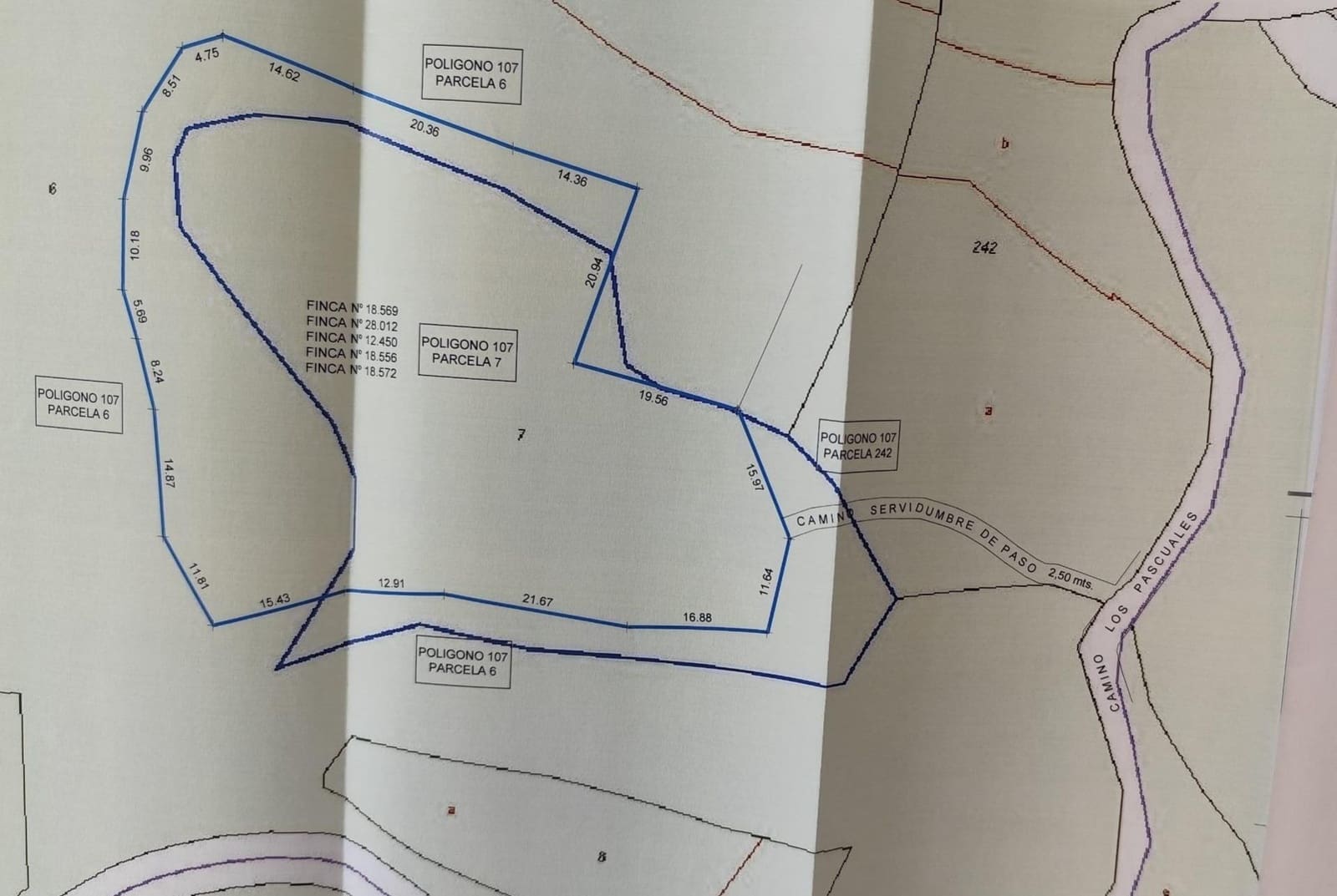Ubebygd land til salgs i Aguaderas - € 48 000 (Ref: 9946256)