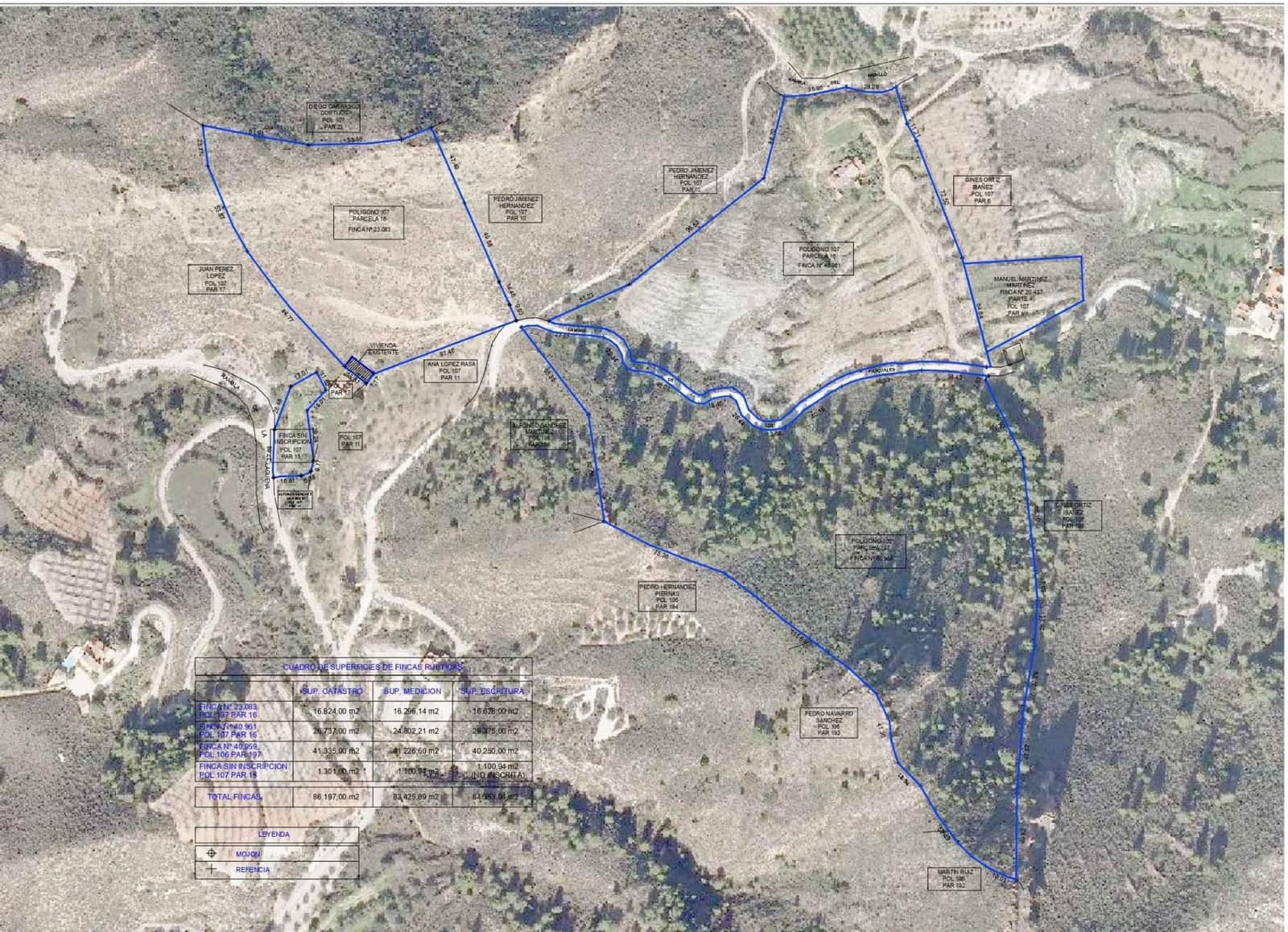 Ubebygd land til salgs i Aguaderas - € 48 000 (Ref: 9946256)