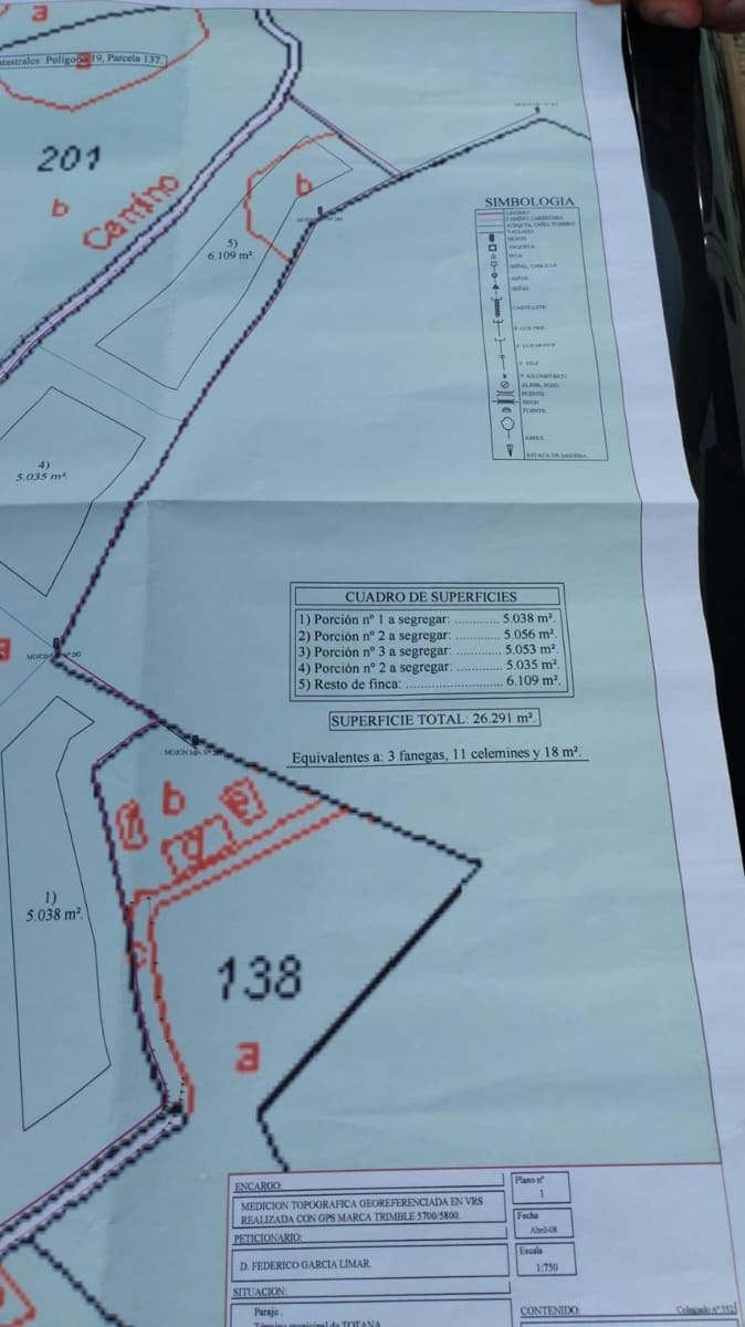 Area Edificabile in vendita in Totana - 45.000 € (Rif: 9948286)