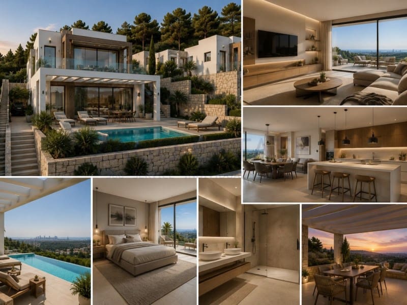 Willa na sprzedaż w Finestrat z basenem garażem - 1 350 000 € (Ref: 10015235)