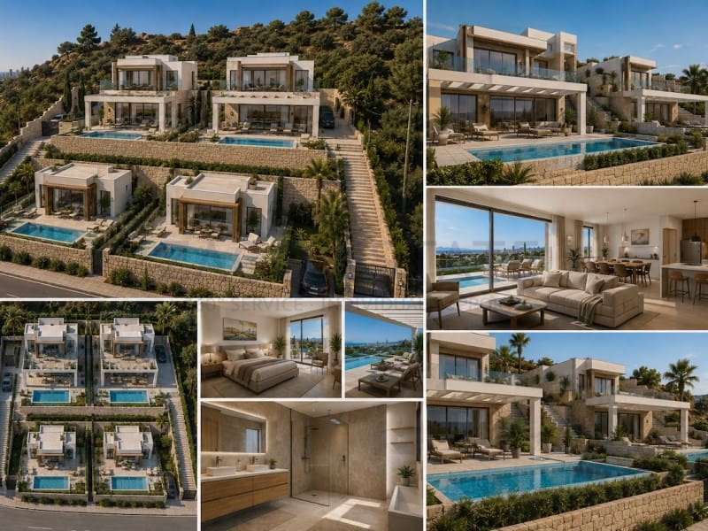 Willa na sprzedaż w Finestrat z basenem garażem - 1 350 000 € (Ref: 10015235)