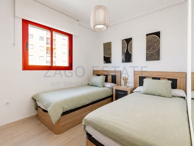 2 sovrum Lägenhet att hyra i Platja Vila Joiosa - Platja de Torres, La Villajoyosa / Vila Joiosa med pool - 1 500 € (Ref: 10017241)