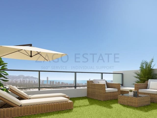 3 makuuhuone Paritalo myytävänä paikassa Balcón de Finestrat - Terra Marina, Finestrat mukana uima-altaan 
autotalli - 435 000 € (Ref: 9468711)